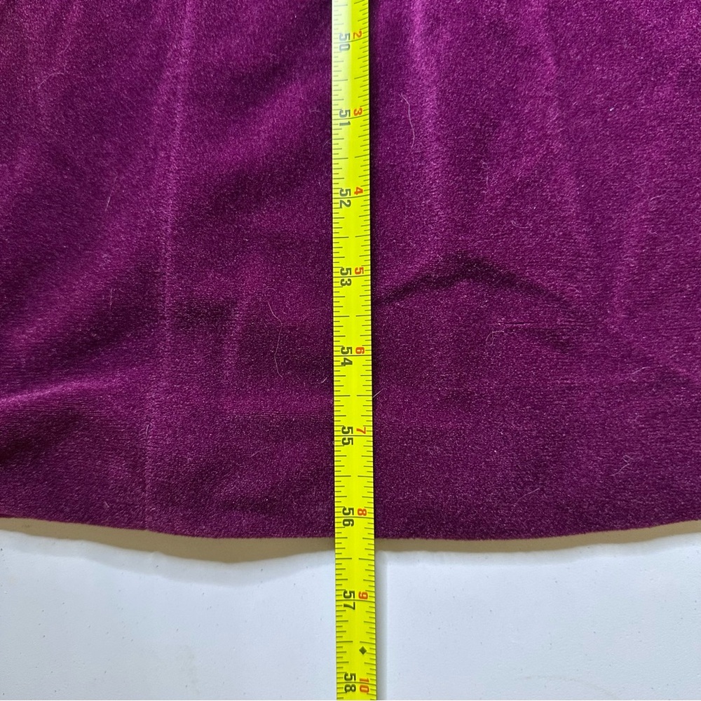Vintage Vanity Fair Sz Lg Velour Robe Sleepwear Long Gown Pockets Velvet EUC - Picture 13 of 13